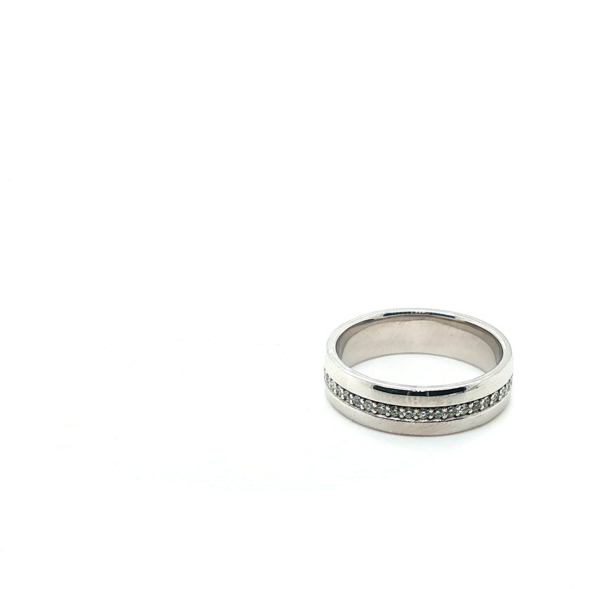 Classic White Gold Round Brilliant Cut Diamond Eternity Ring