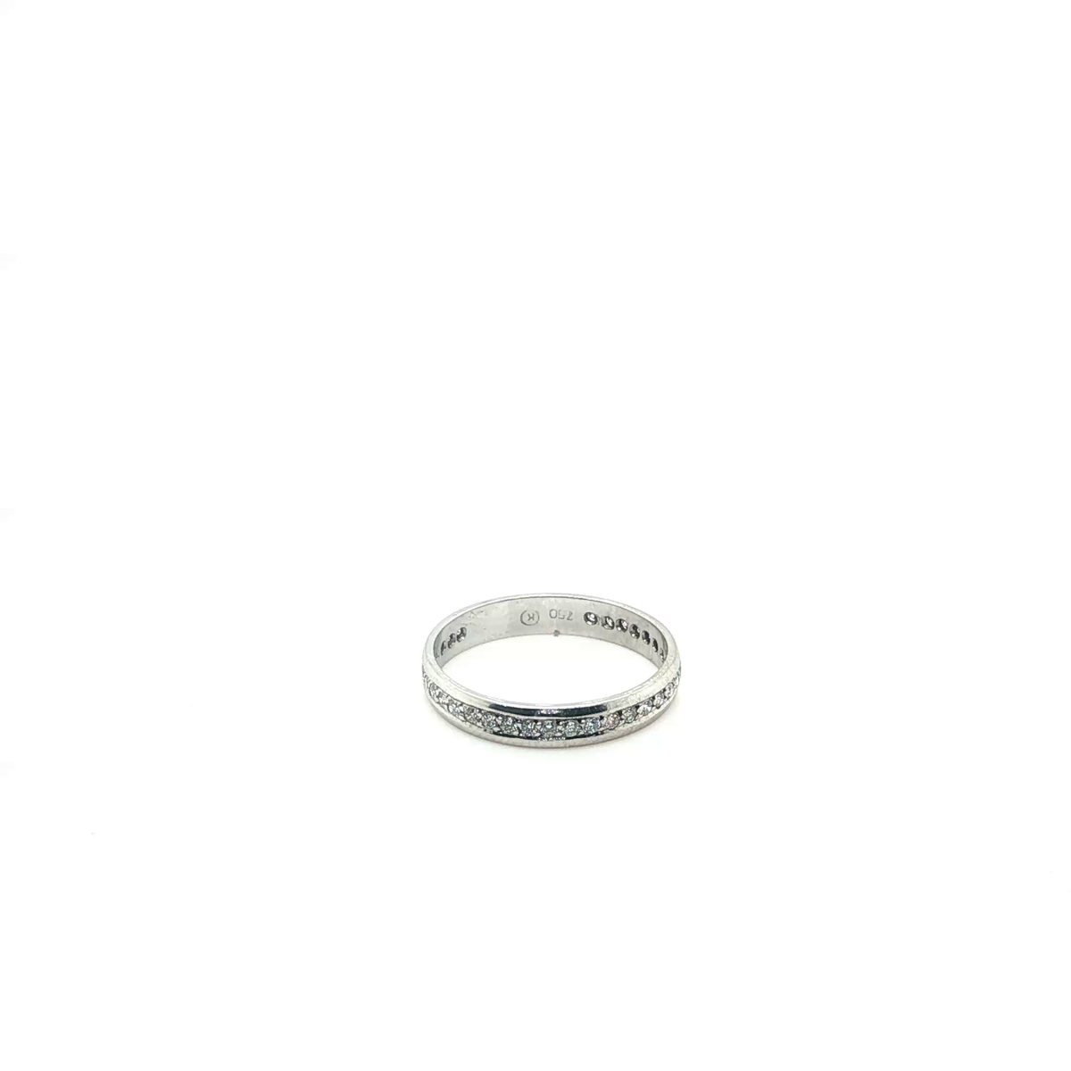 White Gold Round Brilliant Diamond Eternity Ring