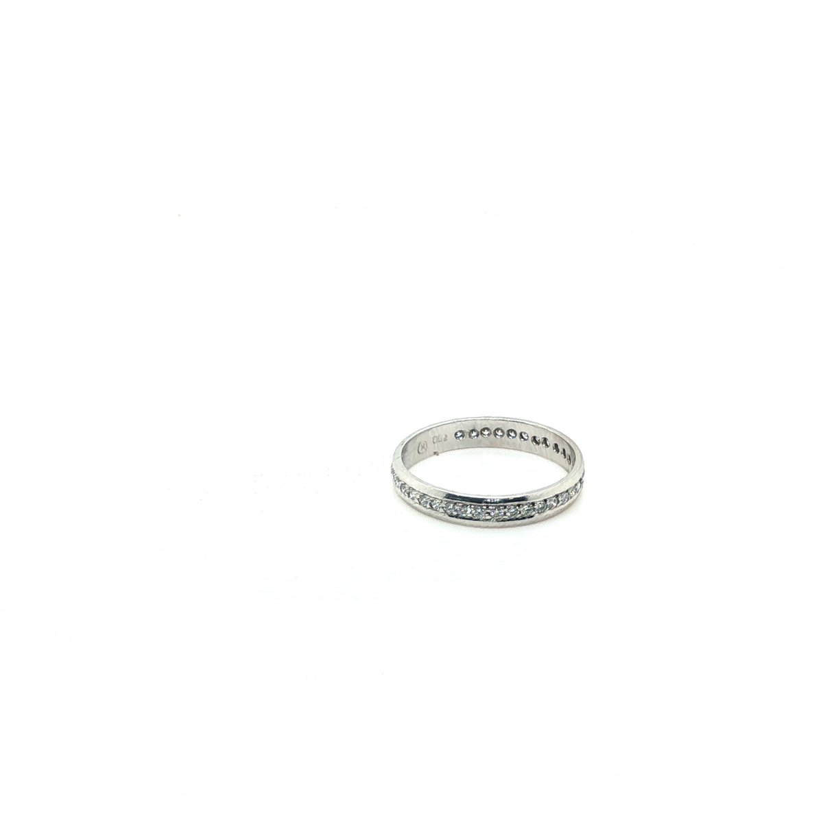 White Gold Round Brilliant Diamond Eternity Ring