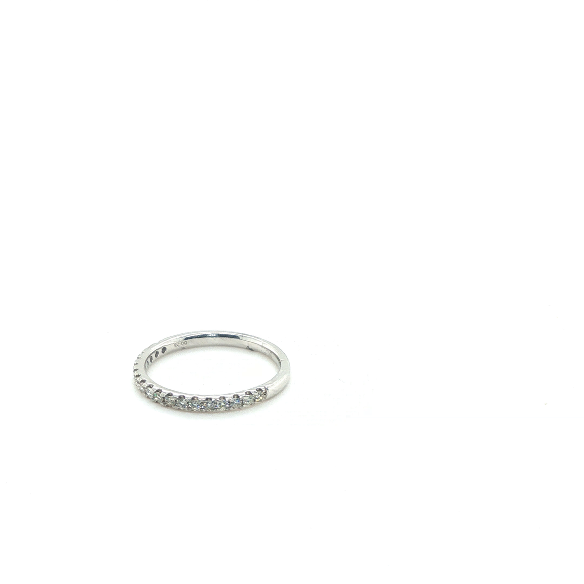 Round Brilliant Diamond Eternity Ring in Polished White Gold
