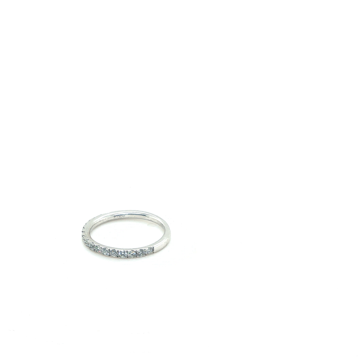 Classic Round Brilliant Cut Diamond Eternity Ring in Platinum
