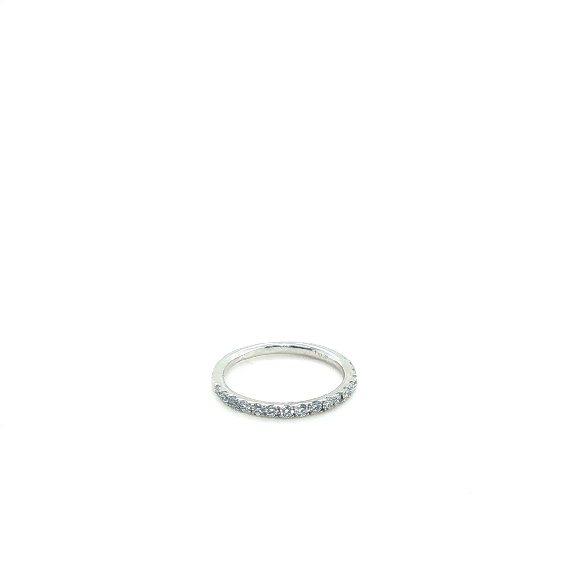 Classic Round Brilliant Cut Diamond Eternity Ring in Platinum