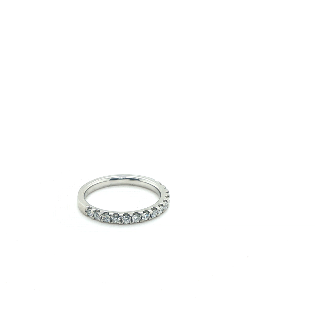 Platinum Round Brilliant Cut Diamond Eternity Ring
