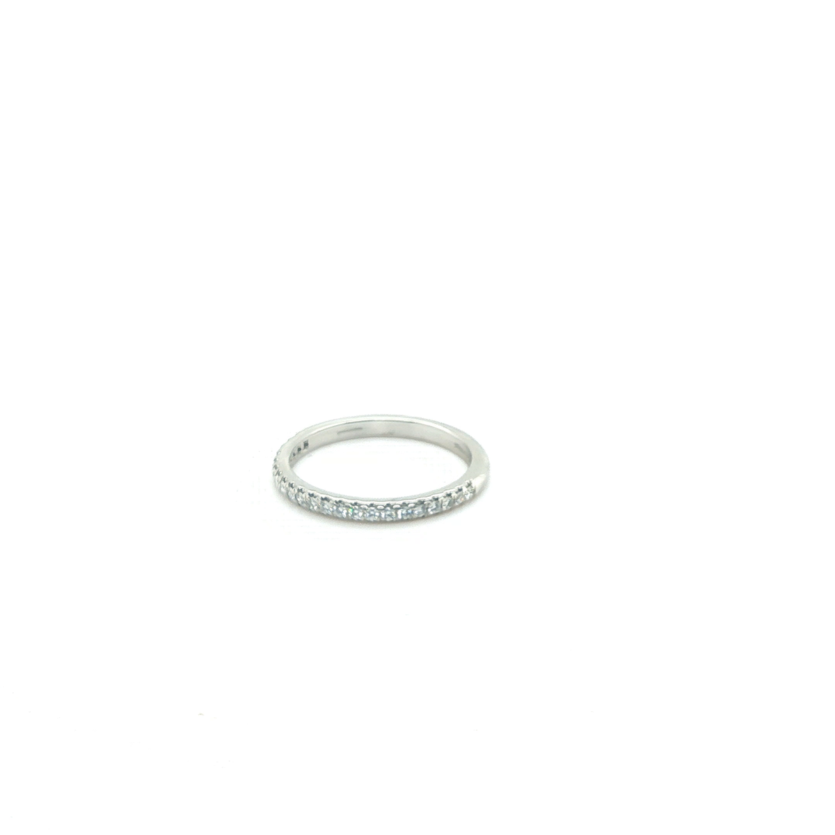 Platinum Round Brilliant Cut Diamond Eternity Ring
