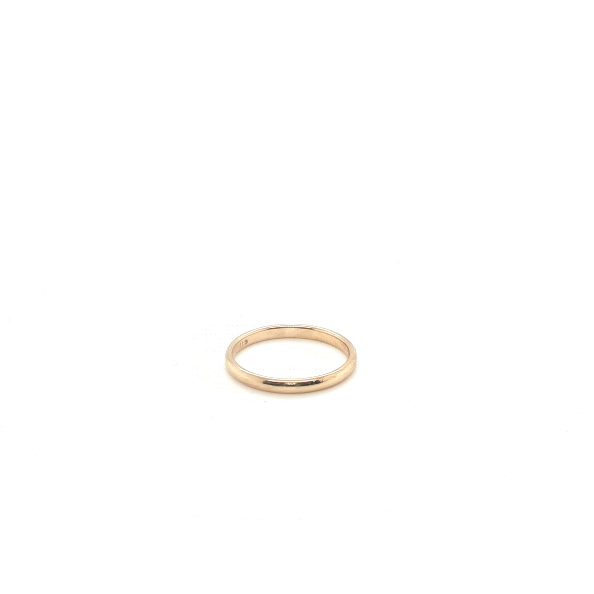2mm Wedding Band in 18ct Yellow Gold