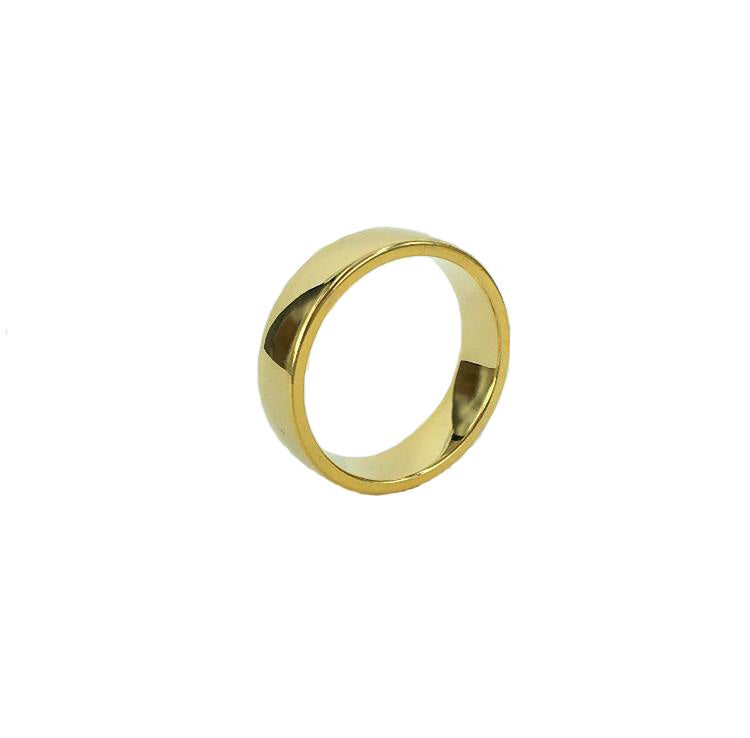 Wedding Band - Gents 6mm Soft Court Wedding Band