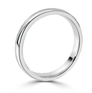 Wedding Band - Ladies 2mm Soft Court Wedding Band