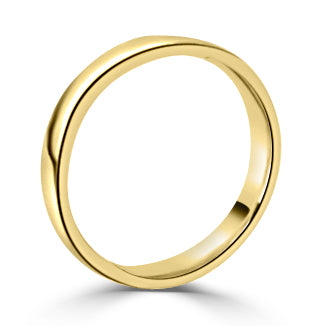 Wedding Band - Ladies 3mm Soft Court Wedding Band