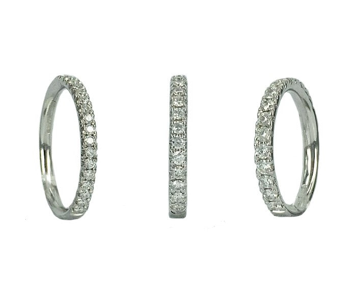 Wedding Band - Micro Set Band 2.25mm- 2.35mm