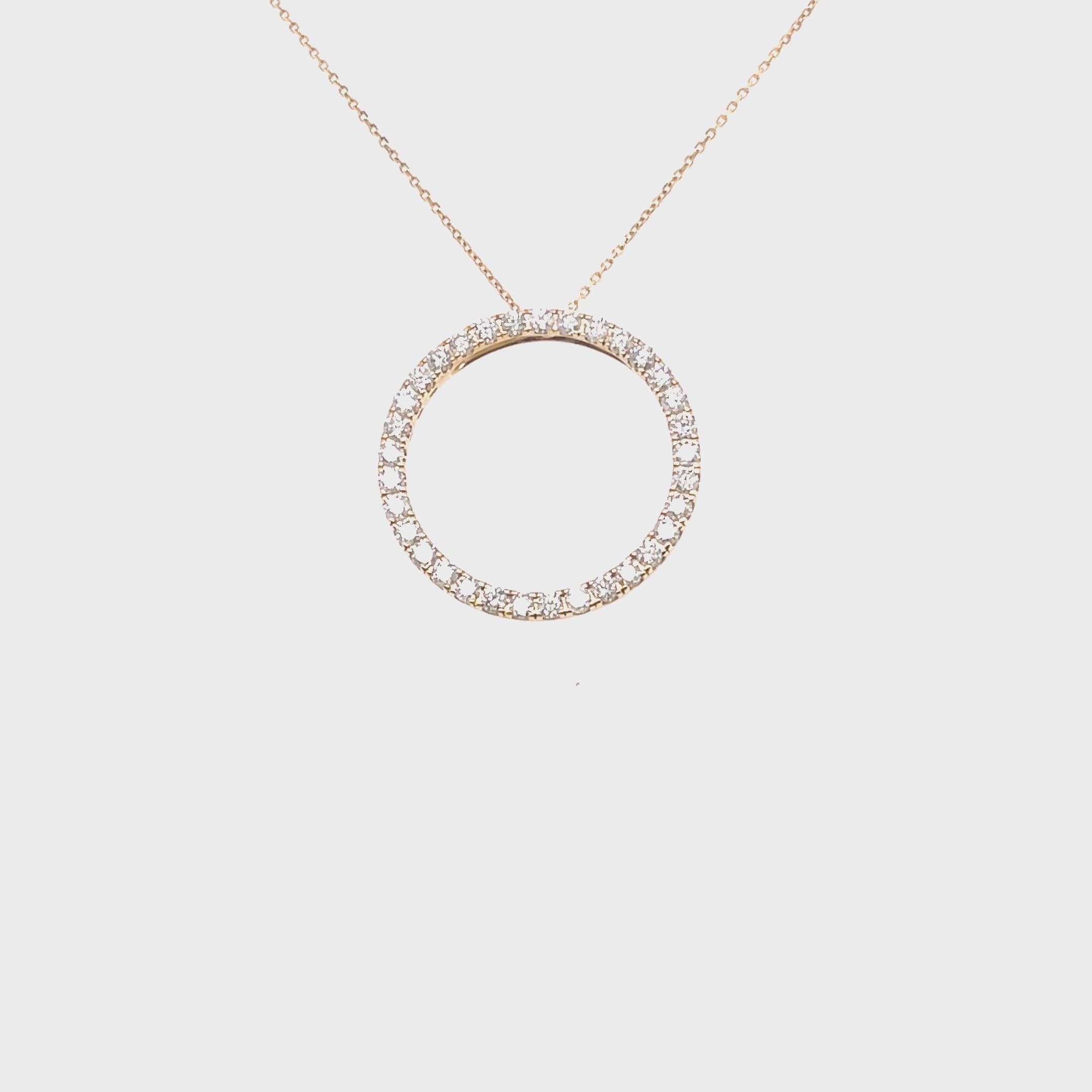 0.98ct Circle Of Life Pendant