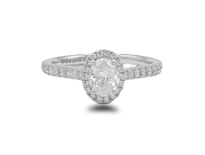 Oval Diamond Ring